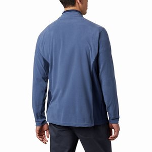 Columbia Klamath Range™ II Half Zip Skinna Pullover Herr Marinblå (DCOGK4129)